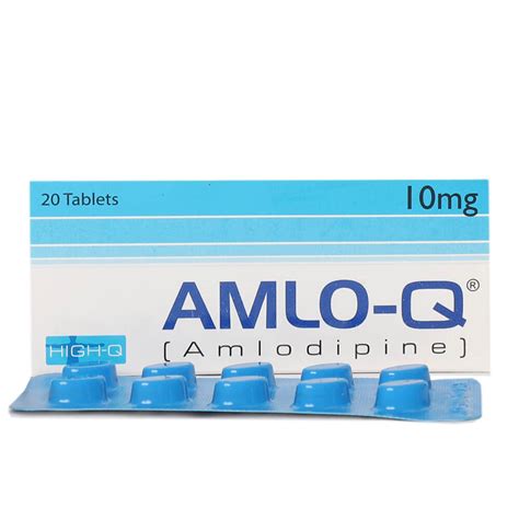 Amlo-Q 10mg Tablets Uses, Side effects & Price in Pakistan