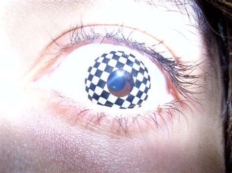Checkered Eye by RedFrostedTacks on DeviantArt