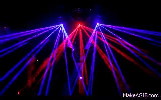 Laser show for: Adrenalize - Secrets of Time @ Hard Night - Zone Nightclub on Make a GIF