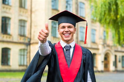 Portrait of a Happy Graduate Male Student - Graduation Concepts Stock Photo - Image of college ...