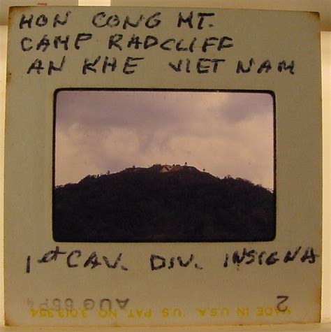 1965/66 slides from Vietnam CAMP RADCLIFF, AN KHE ARMY AIR FIELD ...