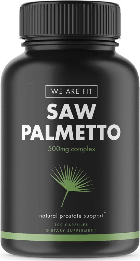 Saw Palmetto Capsules For Prostate Health – Extract & Berry Powder Complex To Reduce Frequent ...