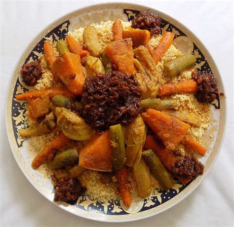 Moroccan Couscous aux Sept Légumes | SpiceBreeze