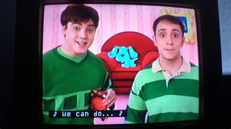 Blue's Clues Joe Gets a Clue Ending Scene - YouTube