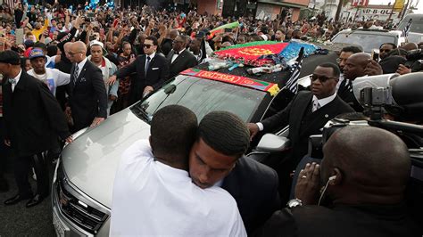 Shooting near Nipsey Hussle funeral procession leaves 1 dead, 3 wounded ...