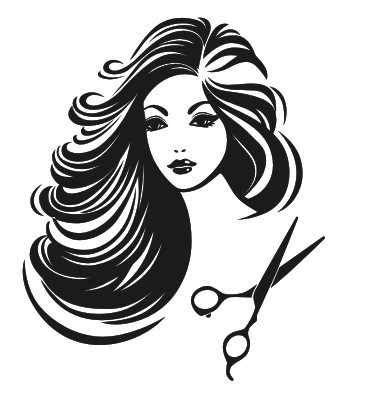 Room Wall Decals, Wall Stickers, Sticker Vinyl, Beauty Shop, Beauty Salon Logo, Hair Shop ...