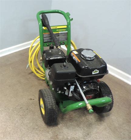 Transitional Design Online Auctions - JOHN DEERE Pressure Washer