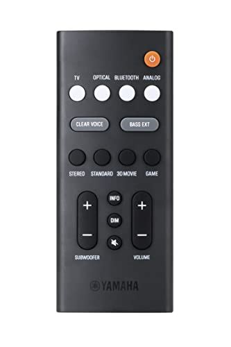 Yamaha Sound Bar Audio Compact w/Subwoofer, Bluetooth,SRC30A