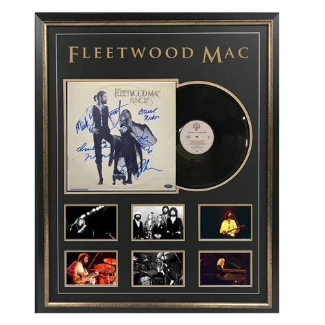 Music - Fleetwood Mac - Rumours Signed & Framed Album Cover #28591 | Taylormade Memorabilia ...