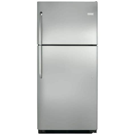 Frigidaire 20 cu. ft. Top Freezer Refrigerator in Stainless Steel ...