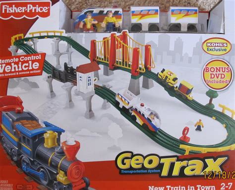 Buy GEO TRAX GeoTrax REMOTE Control NEW TRAIN in TOWN SET w 2 TEAMS (FASTEST TEAM & CONFUSED ...