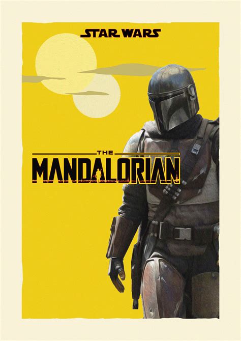 Quick poster for the Mandalorian I made : r/StarWars