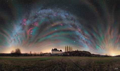 Airglow Sky over France | yeoys.com