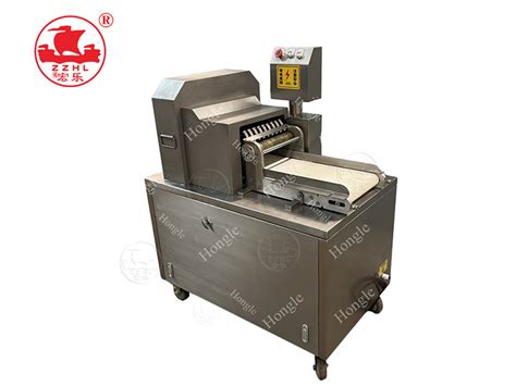 Frozen meat cutting machine