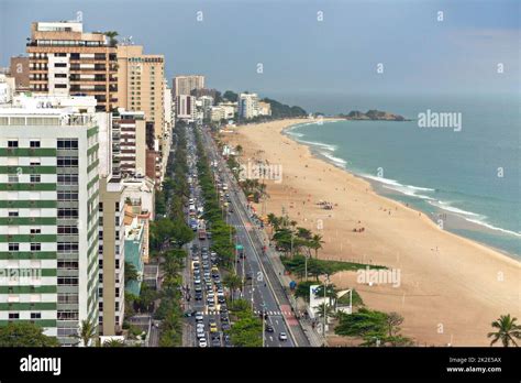 An aerial view of the beaches in Rio de Janeiro, Brazil Stock Photo - Alamy