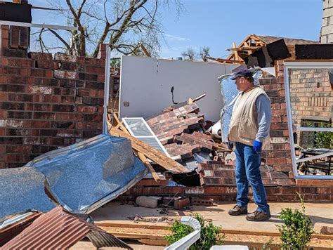 See tornado damage in Cole and Shawnee, Oklahoma