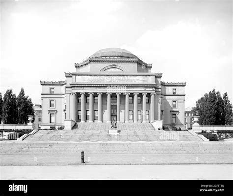 Low Library, Columbia University, New York City, New York, USA, Detroit Publishing Company, 1905 ...