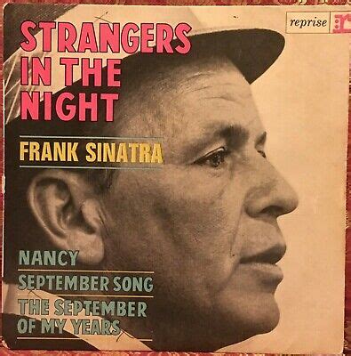 FRANK SINATRA "STRANGERS IN THE NIGHT" EP 45 RPM | eBay