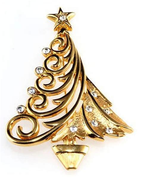 Christmas Tree Brooches