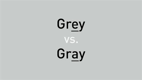 Grey vs. Gray: Which Is Correct? | Reader's Digest