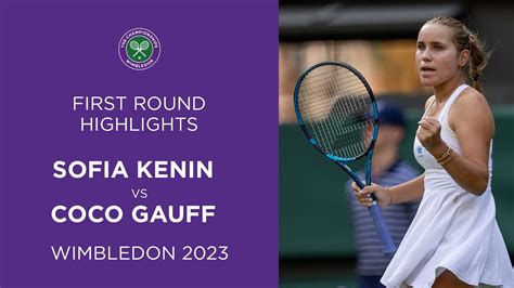 Gauff Loses In HUGE Upset on Day 1 | Sofia Kenin vs Coco Gauff | Match Highlights | Wimbledon ...