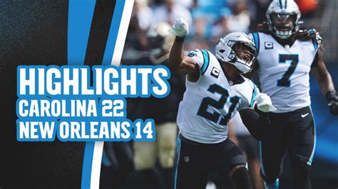 Full game highlights of Panthers 22-14 win over Saints in Week 3