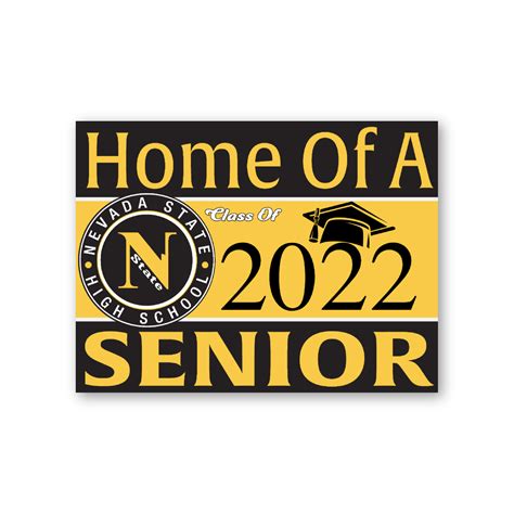 2022 Nevada State High School Graduation Yard Sign - Reliable Banner