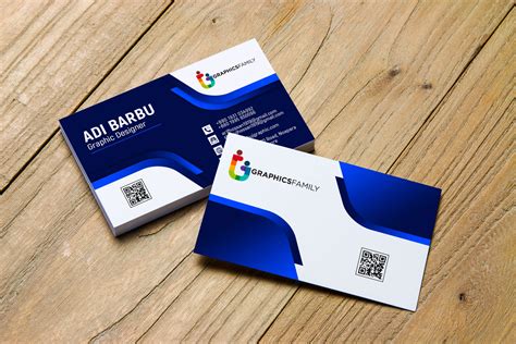 Professional business card design Free psd Download – GraphicsFamily