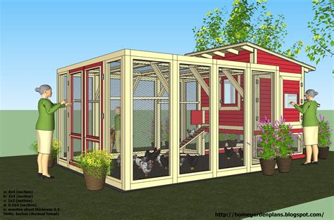 home garden plans: L100 - Chicken Coop Plans Construction - Chicken ...