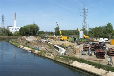 New weir lock on the Dender, Aalst | Jan De Nul