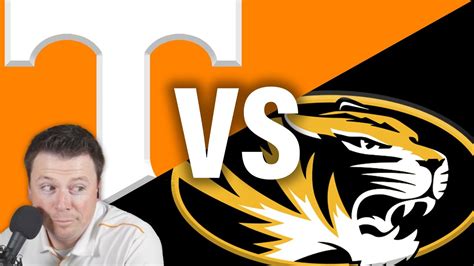 Tennessee vs Missouri Score Prediction - YouTube