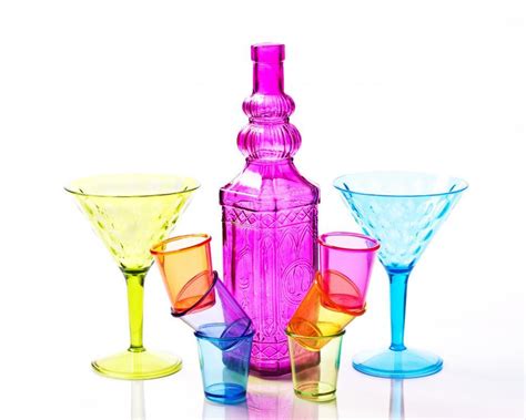 Free Stock Photo of Colored Drink Glasses | Download Free Images and Free Illustrations