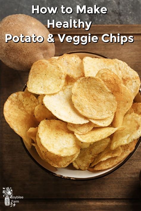 how to make healthy potato and veggie chips