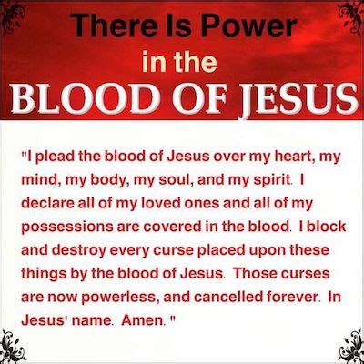 Pleading the Blood of Jesus - Christ & Co