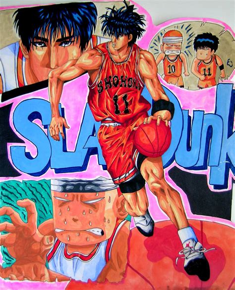 Slam Dunk Rukawa VS Sakuragi by ButtZilla on DeviantArt