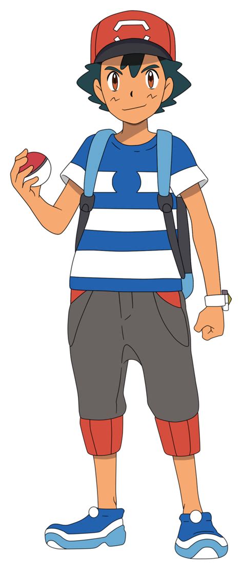 Satoshi/Ash Alola Full Render by Waito-chan | Pokémon | Pinterest | Ash ...