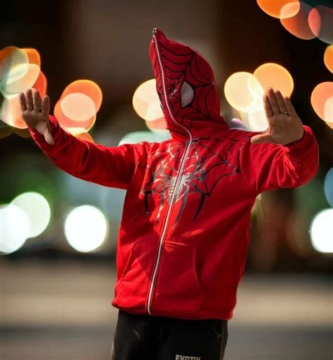 Red Spider Man Full Zipped Hoodies – styleverse