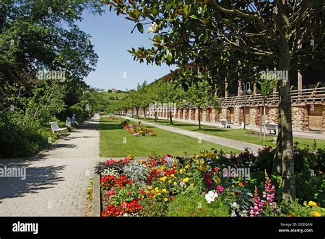 Spa gardens, Bad Durkheim Stock Photo - Alamy