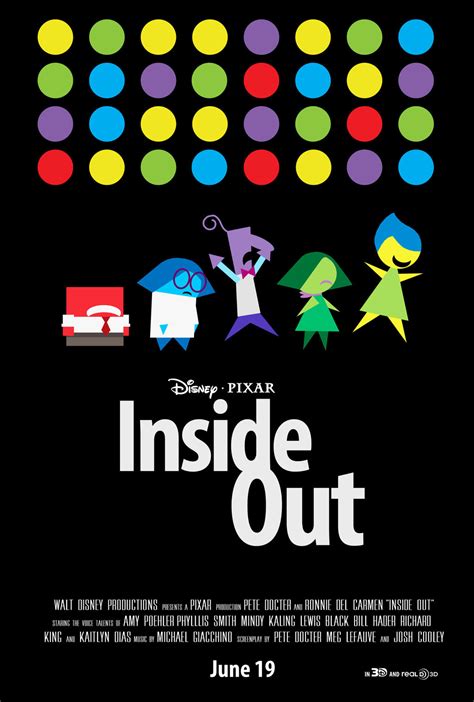 Inside Out Movie Poster by JJAnimations on DeviantArt