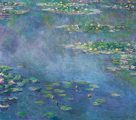 Water Lilies | Claude Monet | Painting Reproduction 16942 | TOPofART