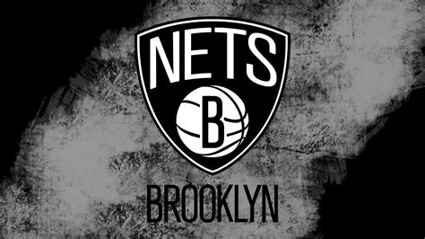 Download Basketball Emblem Logo NBA Brooklyn Nets Sports HD Wallpaper