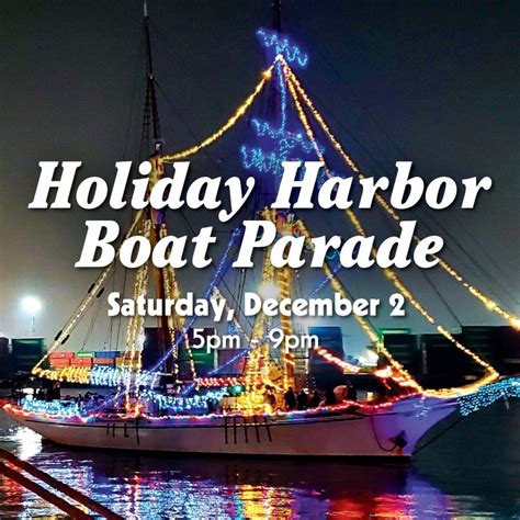 LA Harbor Holiday Afloat Parade - Join Us for a Festive Tradition