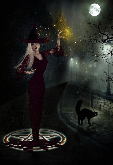 Witching Hour Digital Art by Suzanne Amberson - Fine Art America