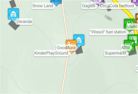 Gudauri / Piste and ski lifts map of Gudauri