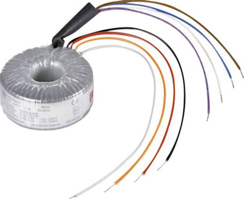 Toroidal core transformer 2 x 115 V 2 x 115 V AC 3000 VA 13.04 A RKD ...