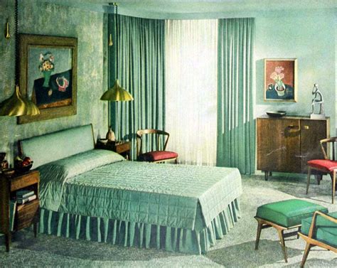 Vintage '50s master bedroom decor: See 50+ examples of retro home style - Click Americana