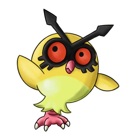 Shiny Hoothoot by TefiMk on DeviantArt