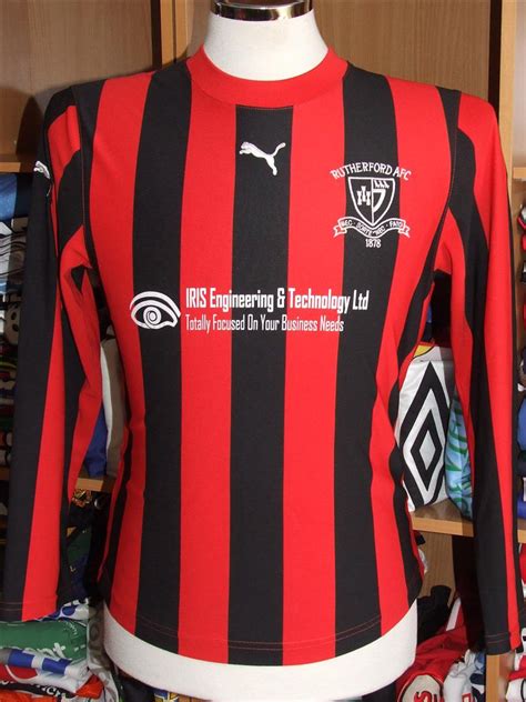 Rutherford AFC Home football shirt (unknown year).