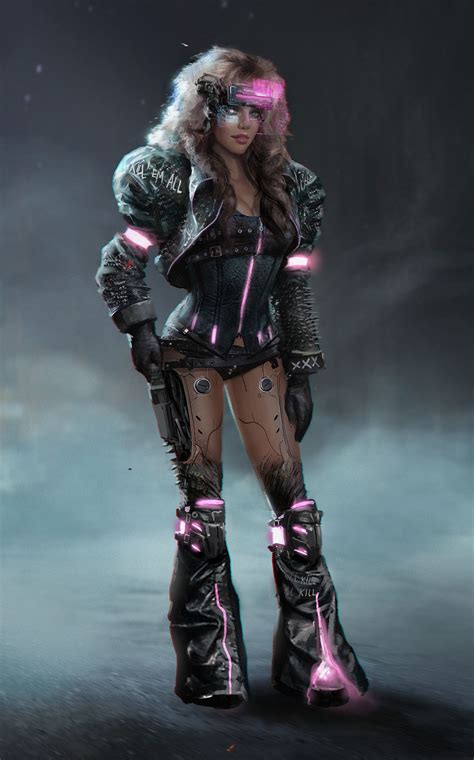 fantasy and science fiction: Bild | Cyberpunk girl, Sci fi outfit ...