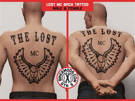 The Lost MC Back Tattoo – GTA 5 Bikermods